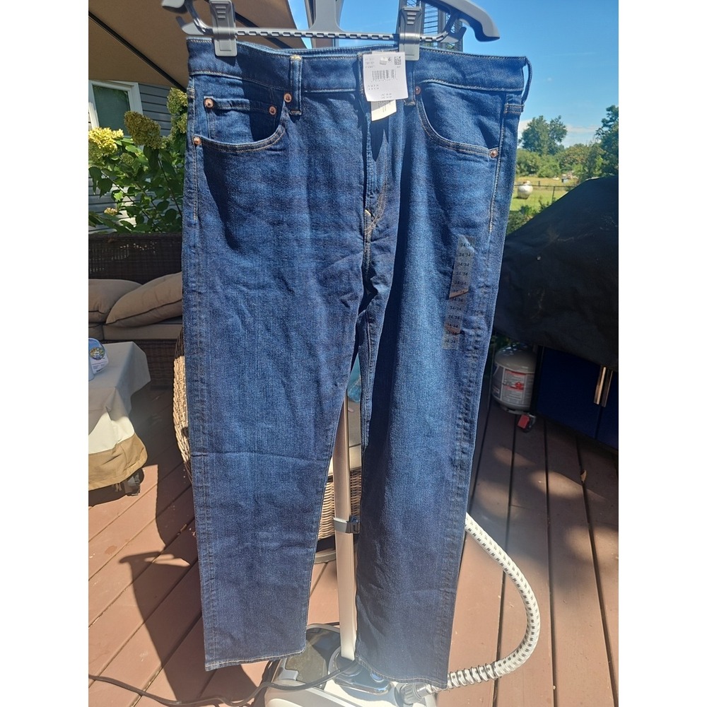 American Eagle AirFlex+ Classic Medium Skinny Jean Jet Indigo Size 34x34 NWT